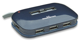 Manhattan 7-Port USB 2.0 Hub (161039)