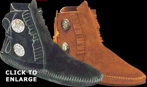 Two Button Boot from Minnetonka Moccasin