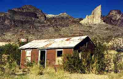 Old west ghost town Oatman, Arizona 3