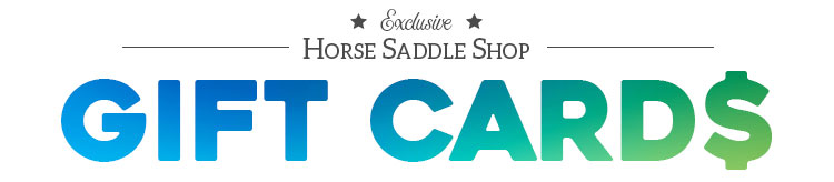 Free gift cards with the purchase of select saddles!