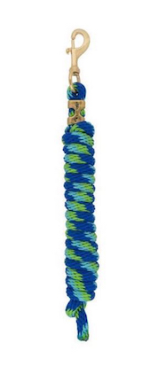 Blue/Turquoise/Green Poly Lead Ropes