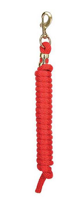 Red Poly Lead Ropes