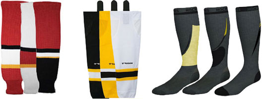 Boston Bruins Pro Performance Hockey Socks (Firstar Gamewear) White / Intermediate 26 inch