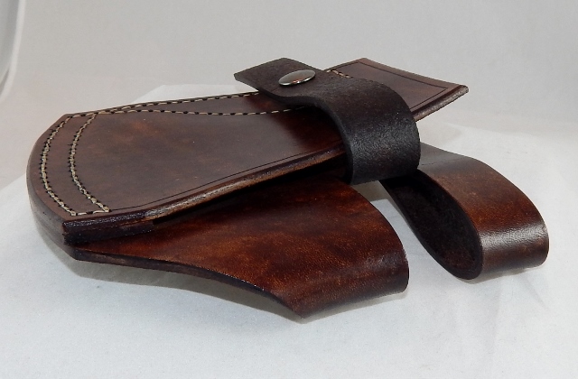 Cold Steel Rifleman leather belt sheath 