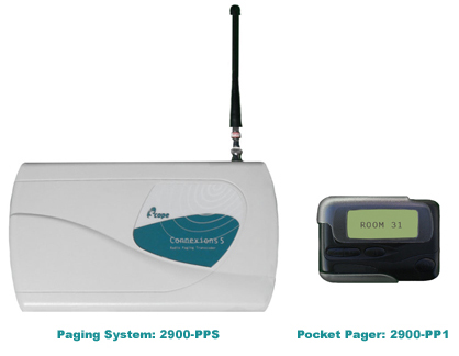 RATH® SmartCare Paging System includes 2900-PPS Station and 2900-PP1 Pager