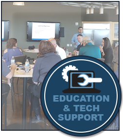 Education and Tech Support: Sign up for Certified Training Programs, Contact Tech or View our Catalog