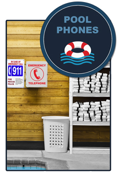 RATH® Pool Phones: Direct Dial Interior & Exterior Pool Phones