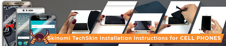 Skinomi Installation Instructions for Phones